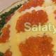Salat mit geräuchertem Kaviar