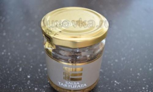 Pasta with truffle sauce: recipes