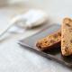 Cooking Italian biscotti and cantucci cookies