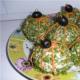 New Year's salads with balls and spheres: original recipes for the festive table Salads for the New Year Raffaello
