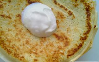 How to cook pancakes with kefir - very tasty pancakes