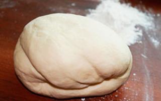 Dough for dumplings in a bread machine