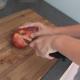 Wie man schöne Apfelscheiben macht