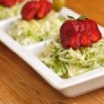 Salate: einfache und leckere Rezepte mit Fotos